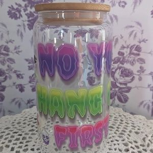 16 oz glass tumbler